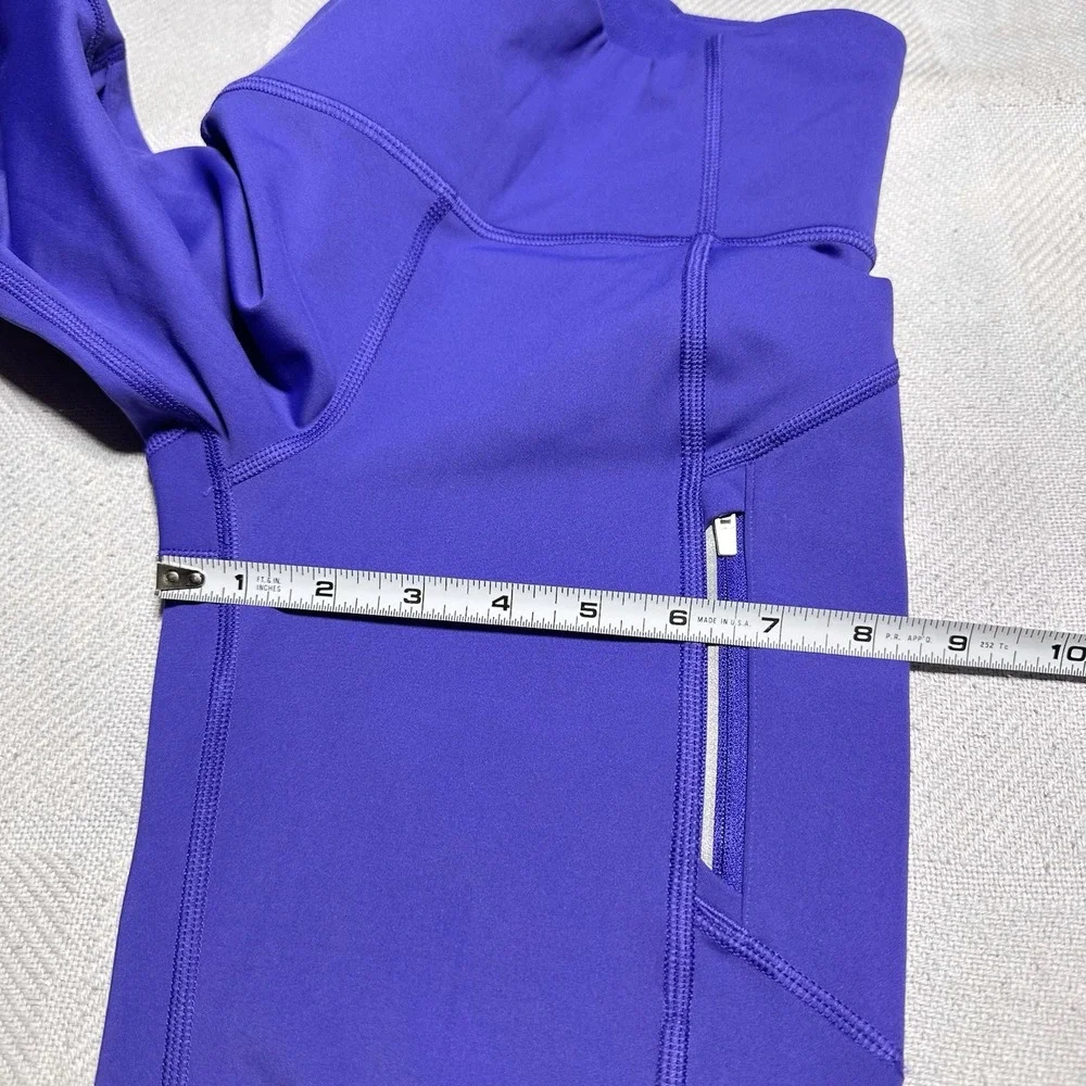 Athleta Rainier Bootcut Pants Womens Size XS Purple Flare High Rise Athleisure - Picture 14 of 16